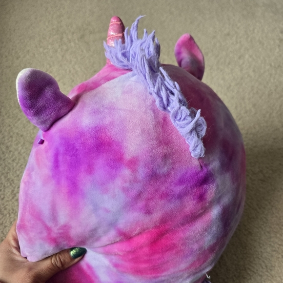 Squishmallows Large Colorful Tie Dye Unicorn - Picture 4 of 9